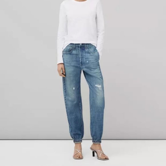 Rag And Bone Miramar Faux Jeans Knit Joggers Size:XS - Picture 14 of 15